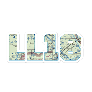 Ernest E Orwig Airport (LL18) VFR Sectional Sticker