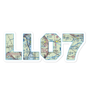 Herb Tautz Airport (LL07) VFR Sectional Sticker