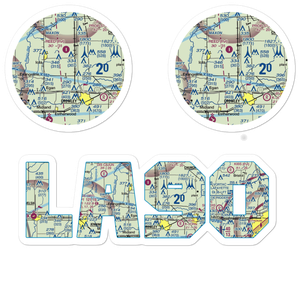 Walsh Airport (LA90) VFR Sectional Sticker Pack
