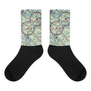Tebow Airport (LA77) VFR Sectional Socks