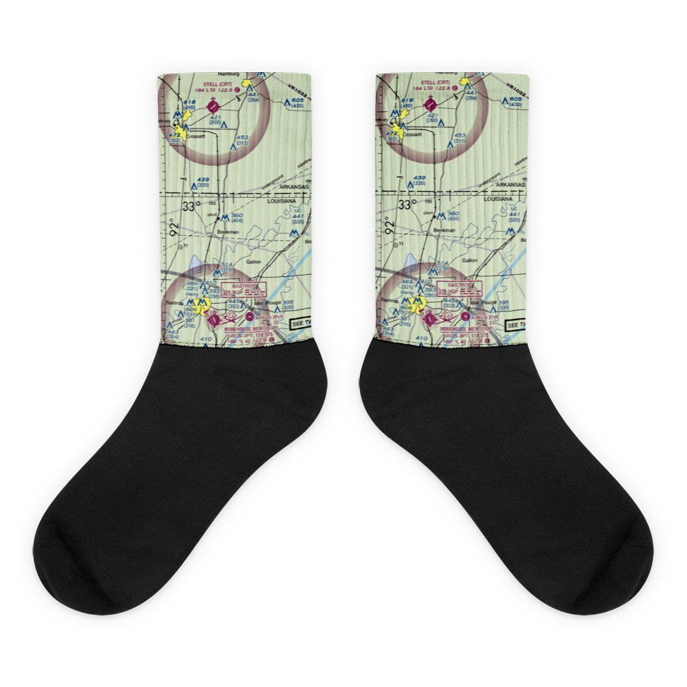 Travis Airport (LA63) VFR Sectional Socks 