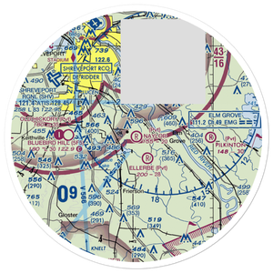 Naylor Airport (LA56) VFR Sectional Sticker (30 mile)