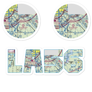 Naylor Airport (LA56) VFR Sectional Sticker Pack
