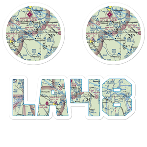 Max Airport (LA48) VFR Sectional Sticker Pack