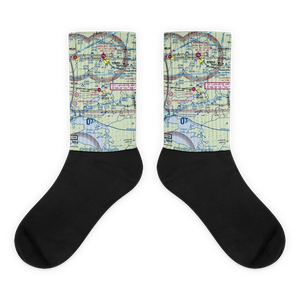 Lake Air Service Airport (LA32) VFR Sectional Socks