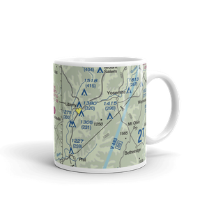 Liberty-Casey County Airport (53KT) VFR Sectional  Mug