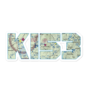Liberty-Casey County Airport (53KT) VFR Sectional Sticker