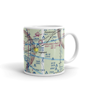 St Louis Metro-East Airport/Shafer Field (IL48) VFR Sectional  Mug