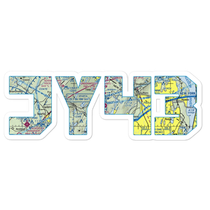 Hill Top Airport (JY43) VFR Sectional Sticker