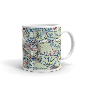 Mabel's Balloonport (JY42) VFR Sectional  Mug