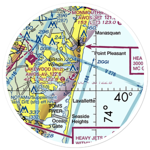 Allen's Seaplane Base (JY35) VFR Sectional Sticker (20 mile)