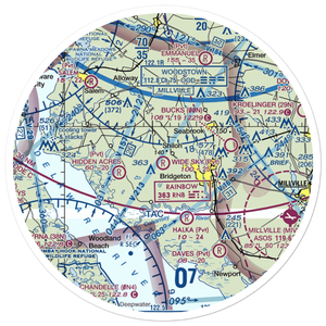 Wide Sky Airpark (JY31) VFR Sectional Sticker (30 mile)