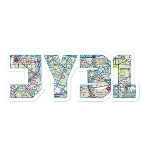 Wide Sky Airpark (JY31) VFR Sectional Sticker