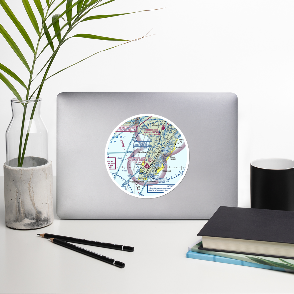 Paramount Air Airport (JY04) VFR Sectional Sticker (30 mile) 