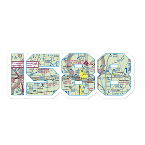 Melody Field (IS88) VFR Sectional Sticker