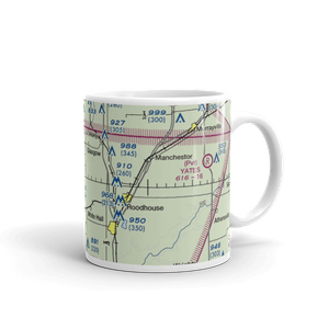 Newton Airport (IS85) VFR Sectional  Mug