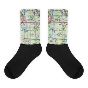 Newton Airport (IS85) VFR Sectional Socks