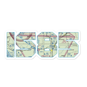 Newton Airport (IS85) VFR Sectional Sticker