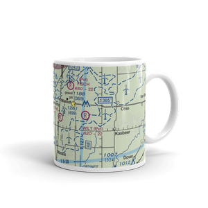 Woodley Aerial Spray Airport (IS73) VFR Sectional  Mug