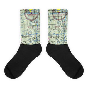 Woodley Aerial Spray Airport (IS73) VFR Sectional Socks