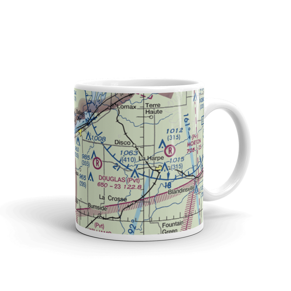 Rhea Restricted Landing Area (IS66) VFR Sectional  Mug 