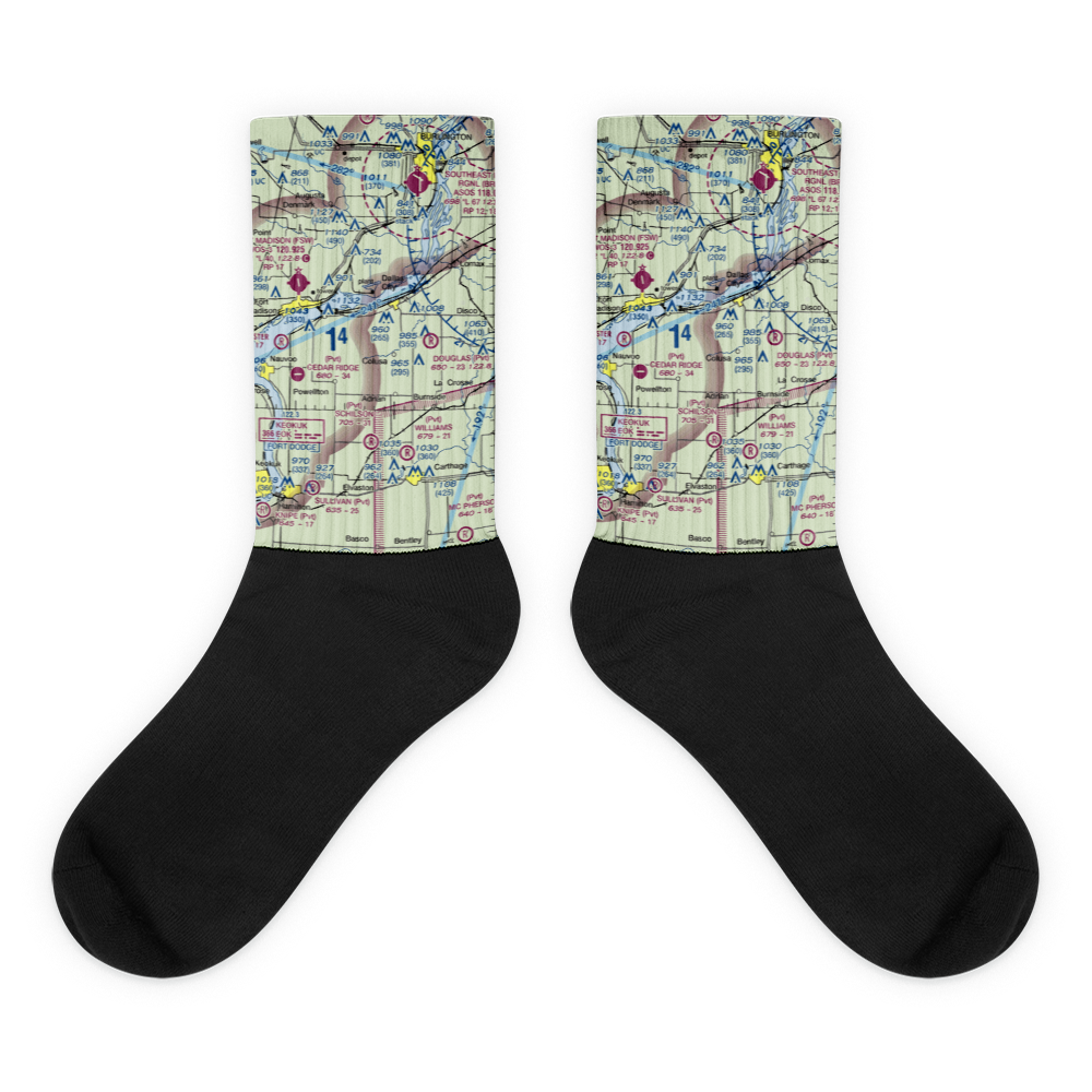 Rhea Restricted Landing Area (IS66) VFR Sectional Socks 