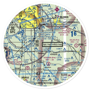 Rotstein Airport (IS59) VFR Sectional Sticker (30 mile)
