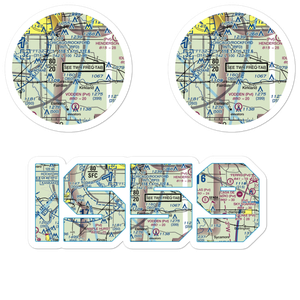 Rotstein Airport (IS59) VFR Sectional Sticker Pack