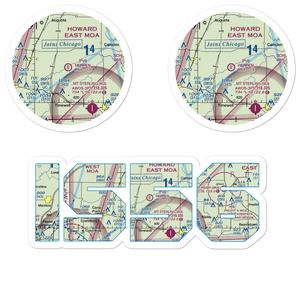 Herren Airport (IS56) VFR Sectional Sticker Pack