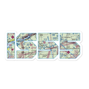 Morton Airport (IS55) VFR Sectional Sticker