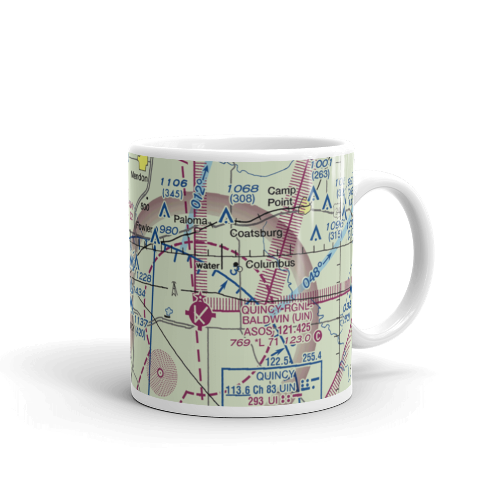 Mast Field (IS45) VFR Sectional  Mug 