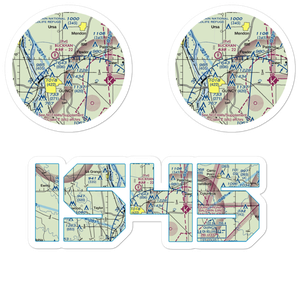 Mast Field (IS45) VFR Sectional Sticker Pack