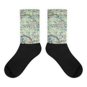 Stockton Airport (IS37) VFR Sectional Socks