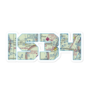 Piper's Landing Airport (IS34) VFR Sectional Sticker