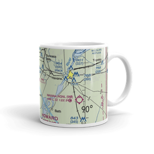 Curless Airport (IS08) VFR Sectional  Mug