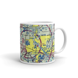 Hustons Airport (IN93) VFR Sectional  Mug