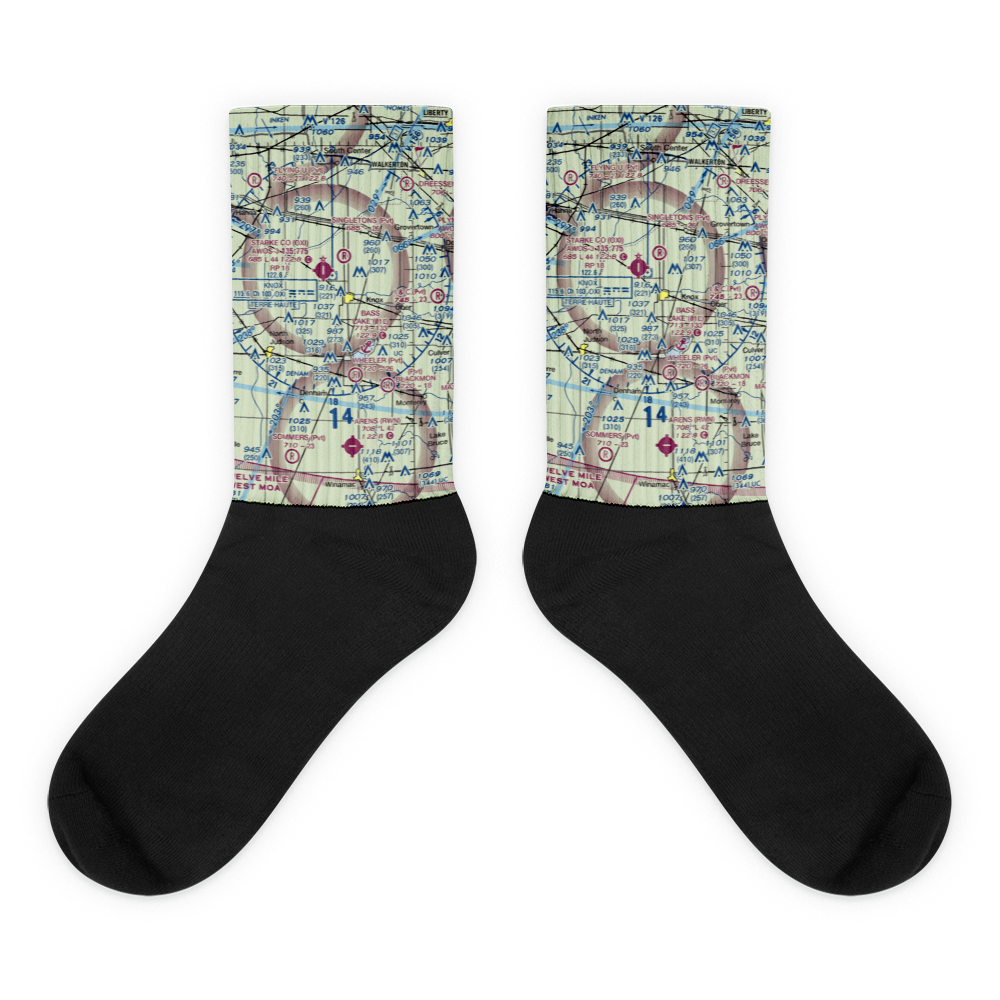 Wilson Airport (IN86) VFR Sectional Socks 