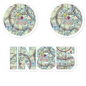 Bowlin Airport (IN85) VFR Sectional Sticker Pack