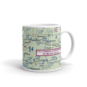 Roberson Airport (IN80) VFR Sectional  Mug
