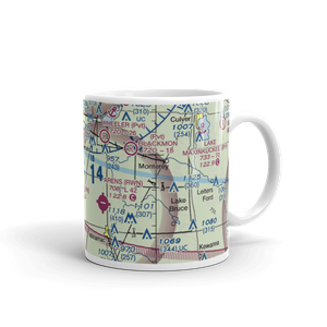 Podell Airport (IN76) VFR Sectional  Mug
