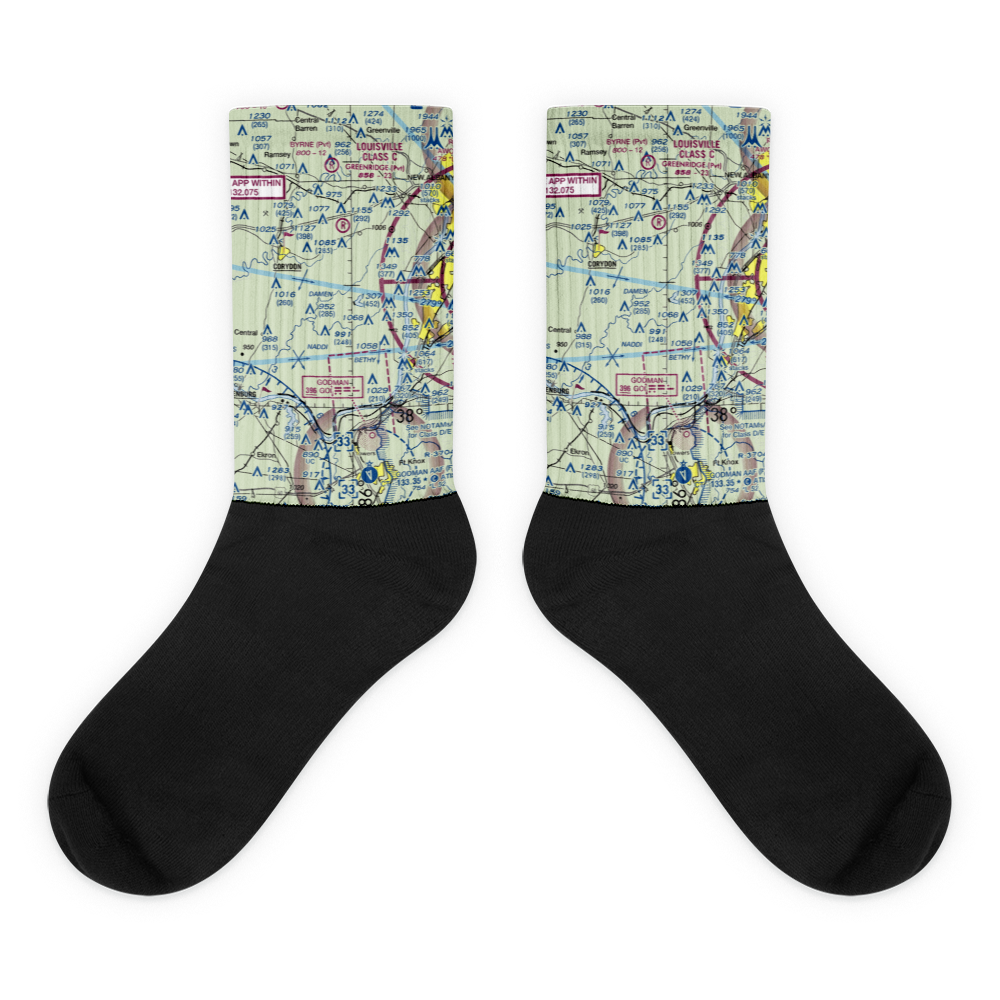 Stewart Airport (IN68) VFR Sectional Socks 