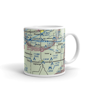 Wolfe Field (IN65) VFR Sectional  Mug