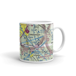 Beck Airport (IN64) VFR Sectional  Mug