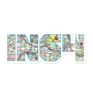 Beck Airport (IN64) VFR Sectional Sticker