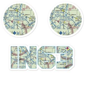 Horizon Field (IN63) VFR Sectional Sticker Pack