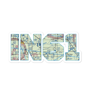 Flying J Airport (IN61) VFR Sectional Sticker