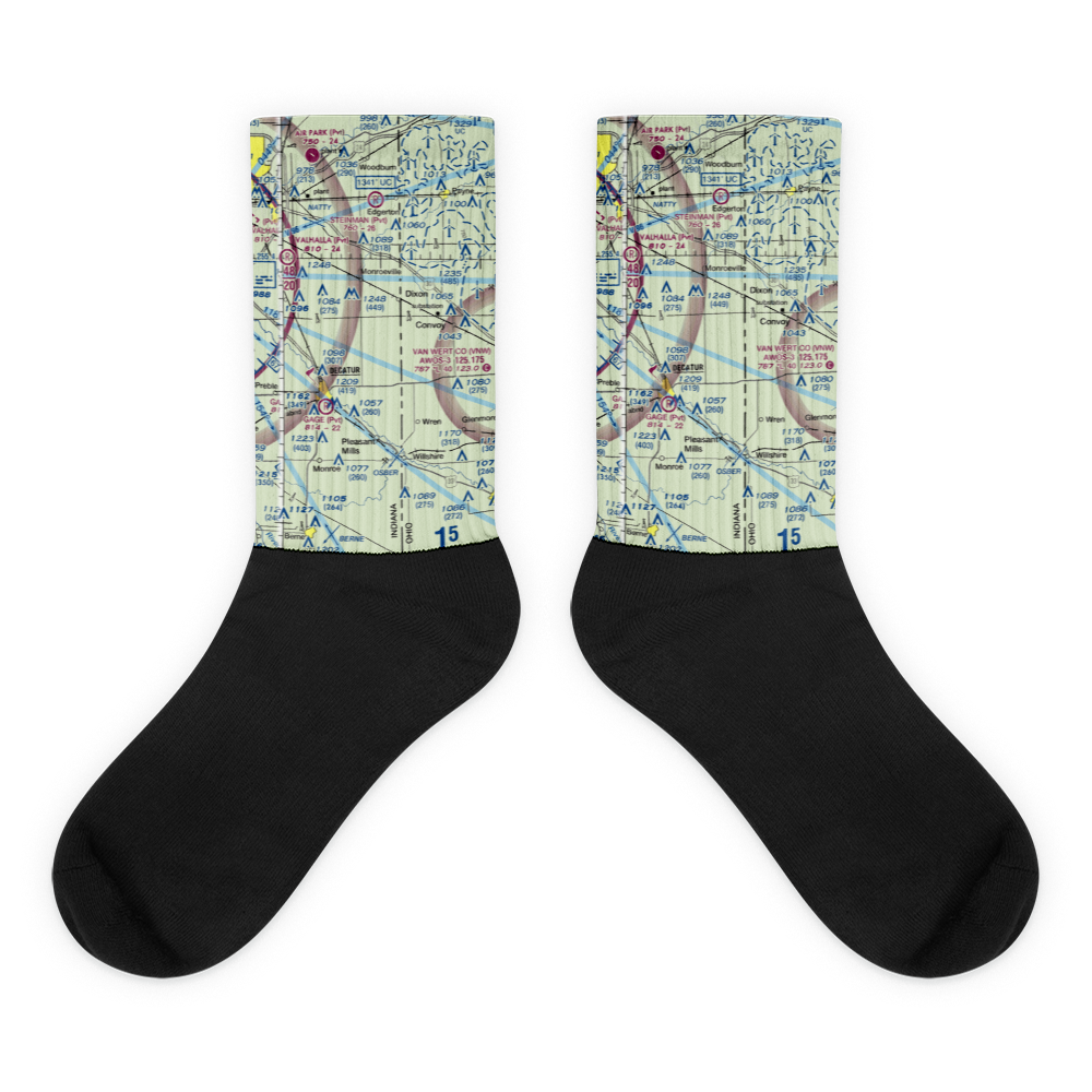 Sealscott Airport (IN58) VFR Sectional Socks 