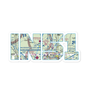 Windy Knoll Airport (IN51) VFR Sectional Sticker