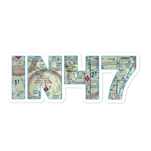 White Airport (IN47) VFR Sectional Sticker
