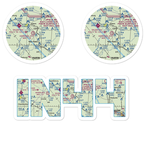 Habermel Airport (IN44) VFR Sectional Sticker Pack